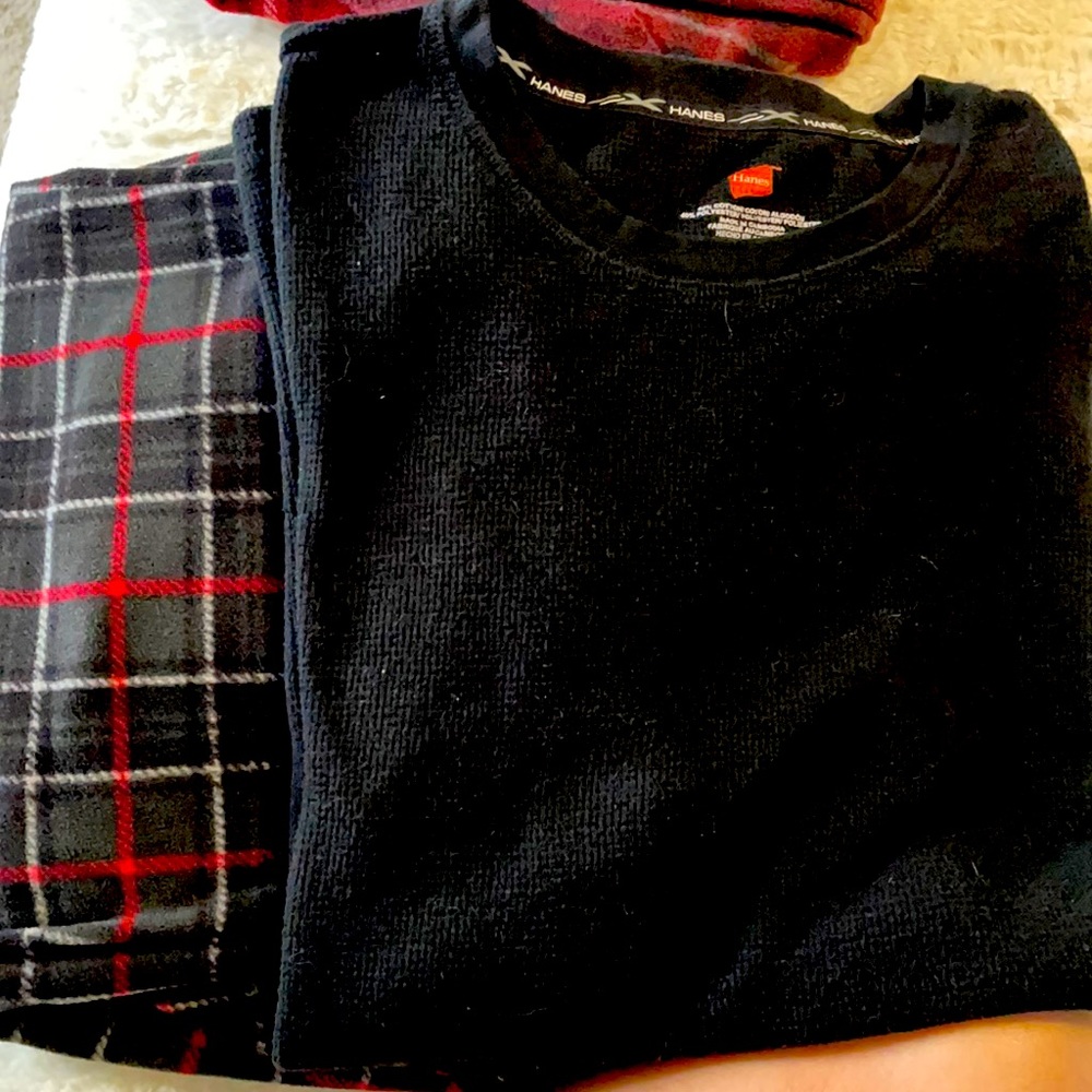 Large pants and xl shirt -sleepwear